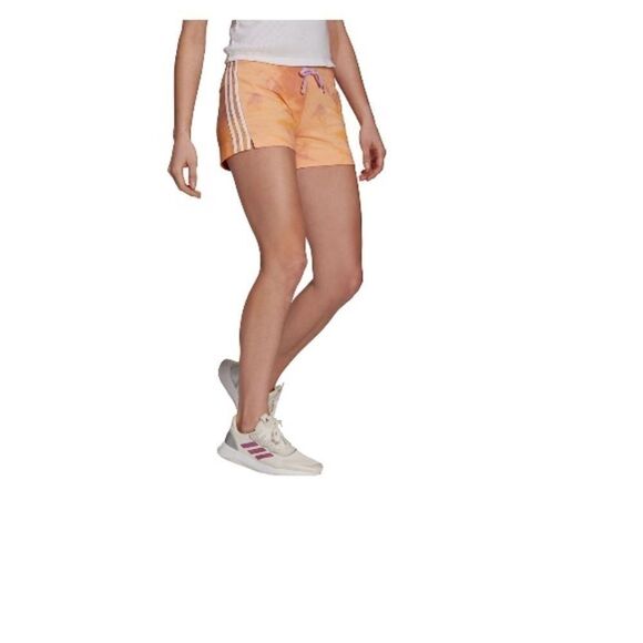 ADIDAS Women's Tie-Dyed Effect Shorts summer short - Picture 2 of 10